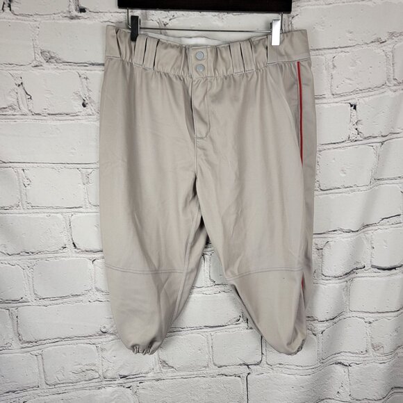 Wilson Athletics Adult Size 36 Baseball Pants‎ Gray Sports Uniform - Picture 1 of 5